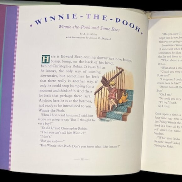 BOOK Famous Bears & Friends Stories Poems Songs Janet Wyman Coleman 2002 - Picture 4 of 7